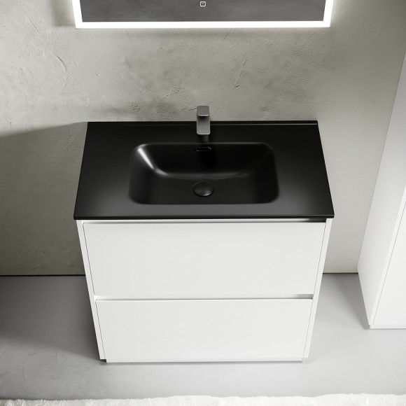 Тумба под раковину Sancos Libra Floor 80 LB80FW Белый глянец Тумба под раковину Sancos Libra Floor 80 LB80FW Белый глянец