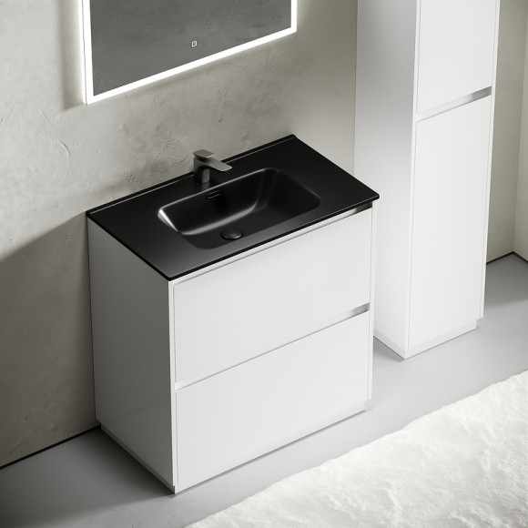 Тумба под раковину Sancos Libra Floor 80 LB80FW Белый глянец Тумба под раковину Sancos Libra Floor 80 LB80FW Белый глянец