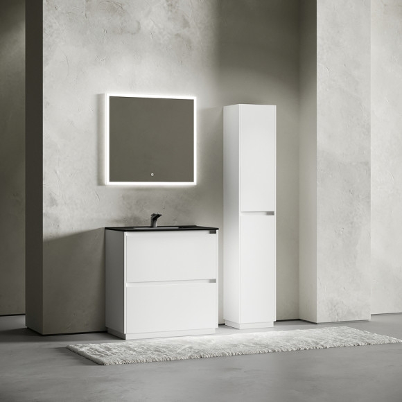 Тумба под раковину Sancos Libra Floor 80 LB80FW Белый глянец Тумба под раковину Sancos Libra Floor 80 LB80FW Белый глянец