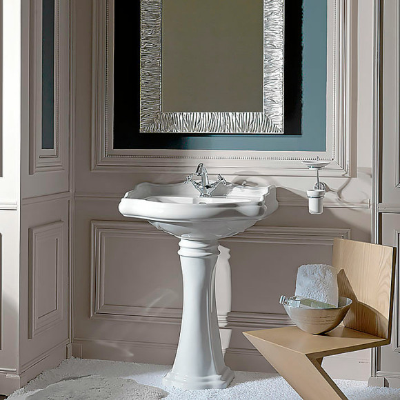 Раковина Kerasan Retro 73 104701*1 Белая Раковина Kerasan Retro 73 104701*1 Белая