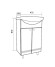 Тумба под раковину 1MarKa Story 50Н У99314 Белый глянец