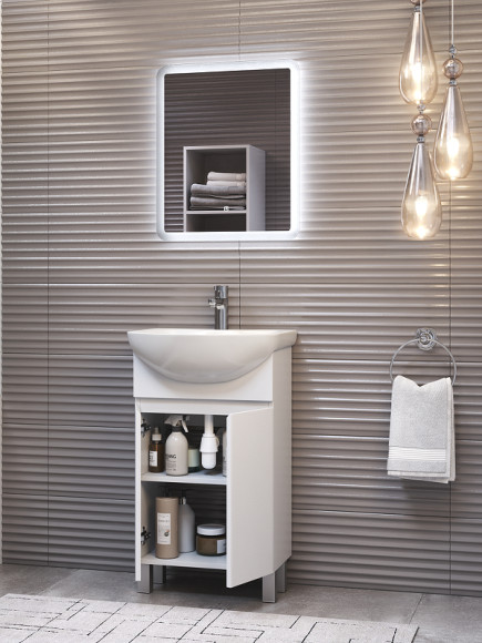 Тумба под раковину Vigo Wing 50 tn.WIN.BAL.50.2D Белая