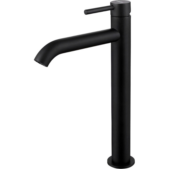 Смеситель для раковины Abber Wasser Kreis AF8111B Черный матовый