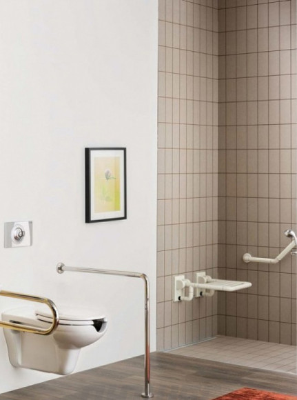 Сиденье для душа Creavit TB413 Белое