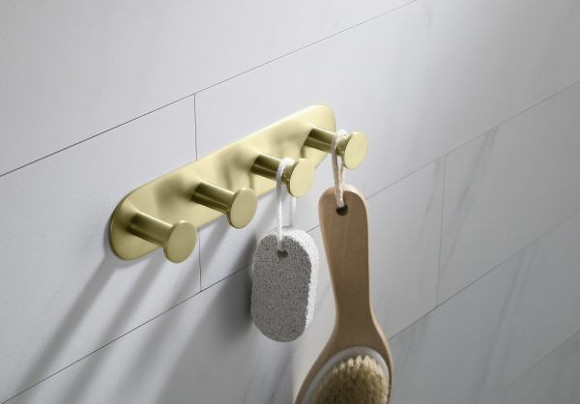 Вешалка для полотенец Timo Saona 13015/17 Золото матовое