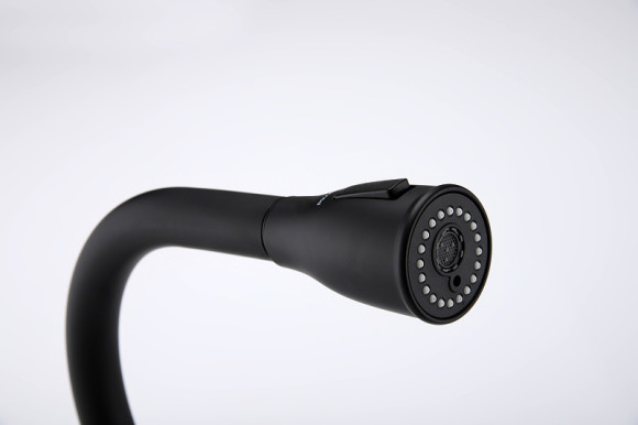 Смеситель для кухни Paulmark Lange La214212-401 Антрацит