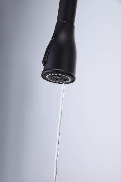 Смеситель для кухни Paulmark Lange La214212-401 Антрацит