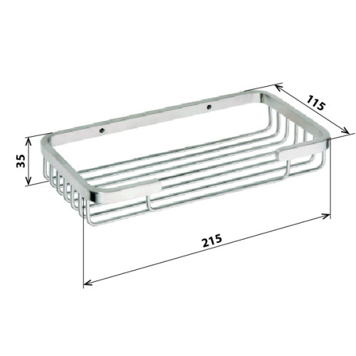 Полка корзина Bemeta Cytro 104308072 Хром Полка корзина Bemeta Cytro 104308072 Хром