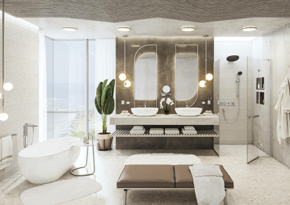 Смеситель для душа Hansgrohe RainSelect 15380000 с термостатом Хром