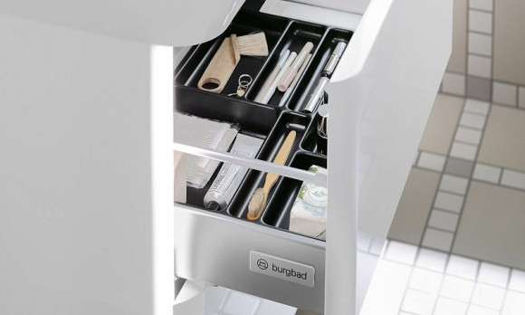 Тумба с раковиной Burgbad Iveo 80 SFEN080F2834G0161C0001*1 подвесная Фланелевый дуб