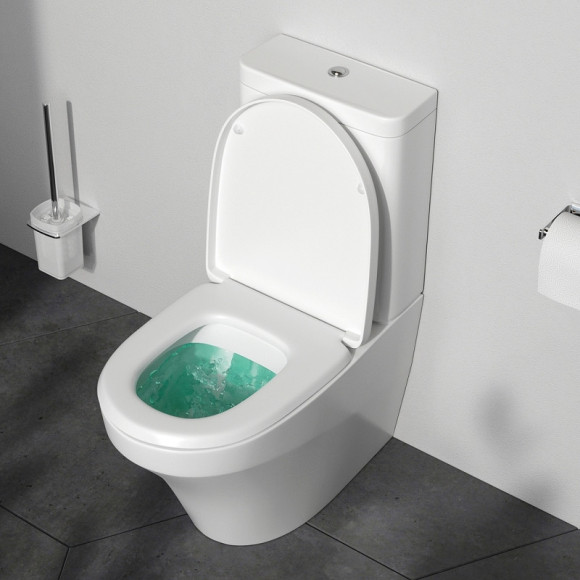 Унитаз-компакт AM.PM Inspire C508607WH с бачком без сиденья