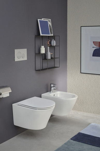 Биде Jacob Delafon Rodin+ EMJ0002-00 подвесное Белое