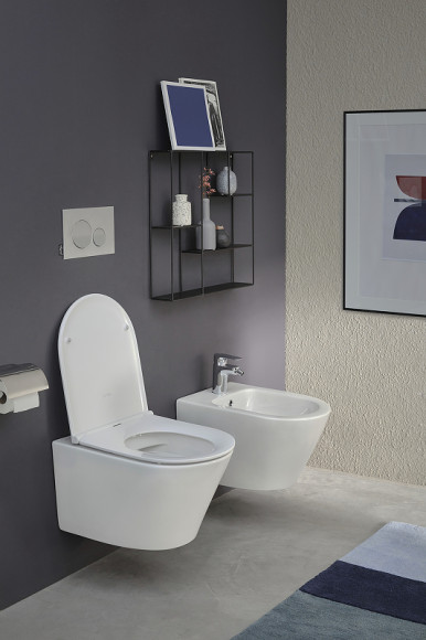 Биде Jacob Delafon Rodin+ EMJ0002-00 подвесное Белое