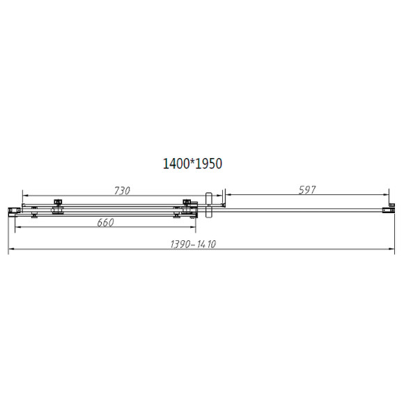 Душевой уголок Vincea Como-N 140x80 VSR-4CN8014CL профиль Хром стекло прозрачное Душевой уголок Vincea Como-N 140x80 VSR-4CN8014CL профиль Хром стекло прозрачное