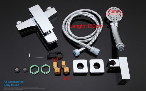 Смеситель для ванны Gappo G07 G3007 Хром Смеситель для ванны Gappo G07 G3007 Хром