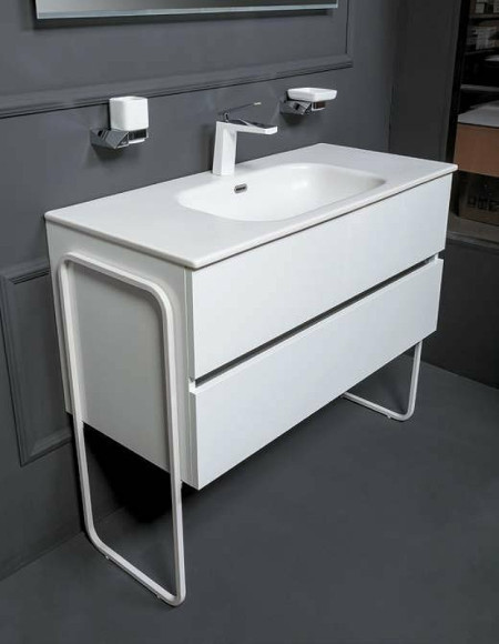 Тумба под раковину Boheme Armadi Art Vallessi 80 837-080-W подвесная White