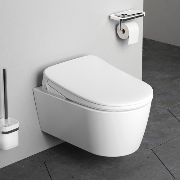 Унитаз биде AM.PM Func C8F1702SC подвесной с электронным сиденьем Микролифт