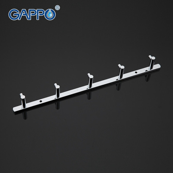 Вешалка для полотенец Gappo G202-5 Хром Вешалка для полотенец Gappo G202-5 Хром