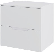 Тумба под раковину Orange Line 60 Li-60TuwMDF подвесная Белая матовая