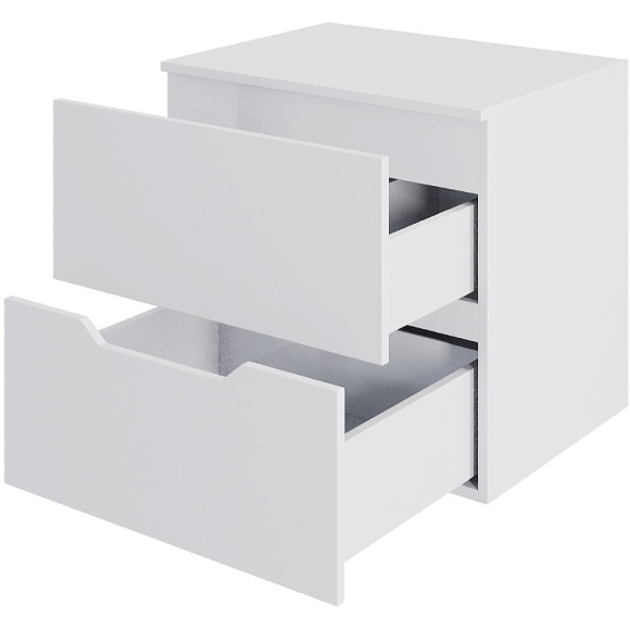 Тумба под раковину Orange Line 60 Li-60TuwMDF подвесная Белая матовая Тумба под раковину Orange Line 60 Li-60TuwMDF подвесная Белая матовая