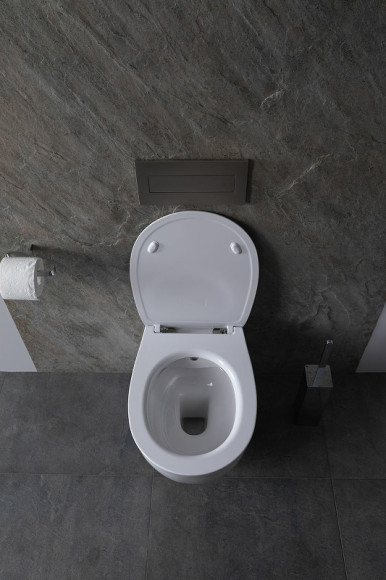 Унитаз биде Allen Brau Fantasy 4.11HC1.20 подвесной Белый без сиденья