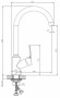 Смеситель для кухни ESKO Saint-Petersburg SPb 519 Хром Смеситель для кухни ESKO Saint-Petersburg SPb 519 Хром