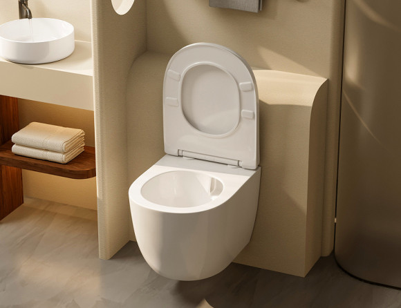 Унитаз Abber Bequem AC1100T подвесной с сиденьем Микролифт Унитаз Abber Bequem AC1100T подвесной с сиденьем Микролифт