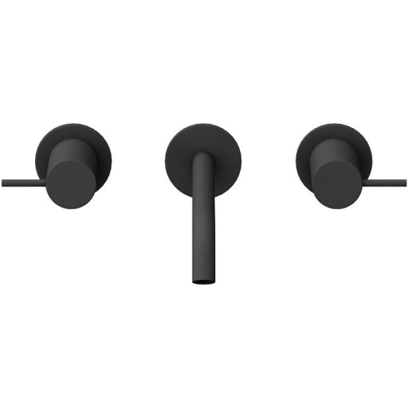 Смеситель для раковины Cezares Leaf LEAF-BLI3L-L-NOP Черный матовый