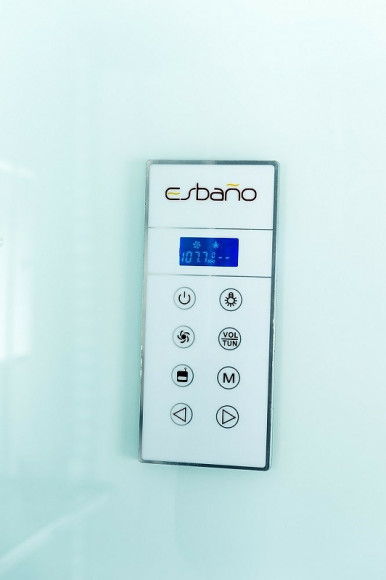 Душевая кабина Esbano ES-L100PR 100x100 ESKL100PR без гидромассажа