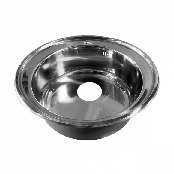 Кухонная мойка Iddis Basic 51 BAS51P0i77 Полированный хром