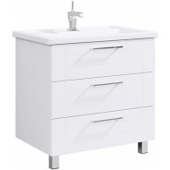 Тумба под раковину Aqwella Манчестер 70 MAN01073 Белый глянец Тумба под раковину Aqwella Манчестер 70 MAN01073 Белый глянец