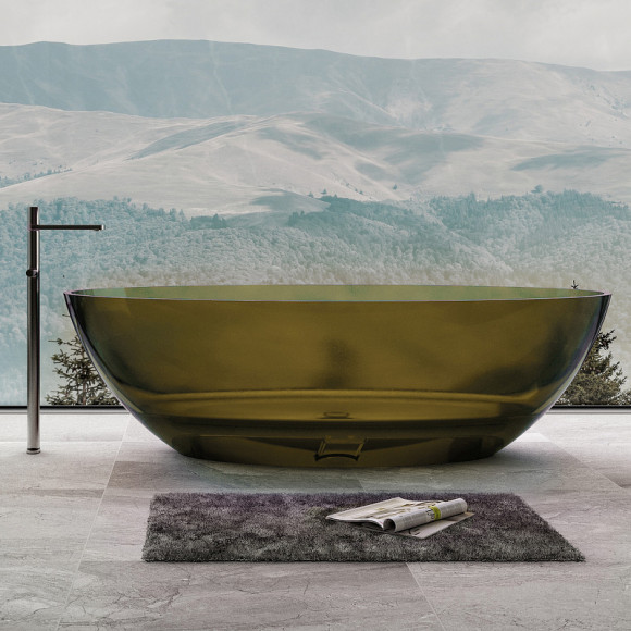 Ванна из полиэфирной смолы Abber Kristall 180х85 AT9702Vesuvian Оливковая без гидромассажа Ванна из полиэфирной смолы Abber Kristall 180х85 AT9702Vesuvian Оливковая без гидромассажа