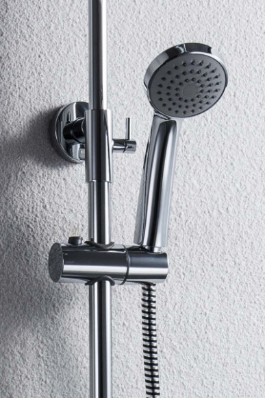 Душевая система Bravat Opal R F9125183CP-A2-RUS Хром Душевая система Bravat Opal R F9125183CP-A2-RUS Хром