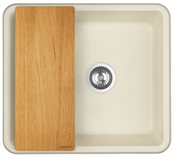 Кухонная мойка Aquaton Беллис 57 1A724932BS240 Жемчуг