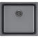 Кухонная мойка Paulmark Yuni 49 Uni YU49-GM Вороненная сталь Кухонная мойка Paulmark Yuni 49 Uni YU49-GM Вороненная сталь