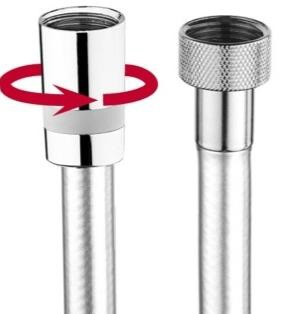 Шланг Bossini Cromolux A00167D.030.1 Серый