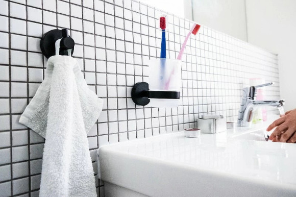 Стакан для зубных щеток Bemeta Dark 104110010 Черный