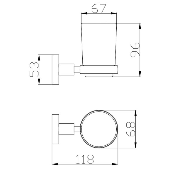 Стакан для зубных щеток Rav Slezak Colorado COA0201Z Золото Стакан для зубных щеток Rav Slezak Colorado COA0201Z Золото
