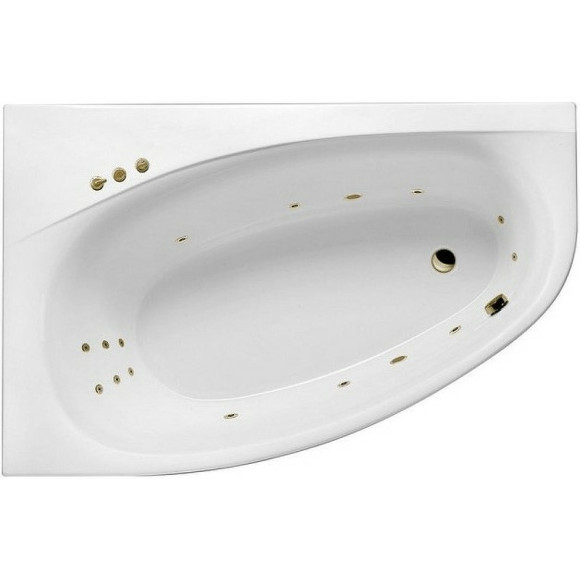 Акриловая ванна Excellent Kameleon 170x110 L WAEX.KML17.SMART.BR с гидромассажем