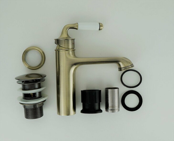 Смеситель для раковины ESKO Prague PG 26 Бронза Сатин