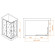 Душевой уголок RGW Passage PA-040B 120x80 3508104082-14 профиль Черный стекло прозрачное
