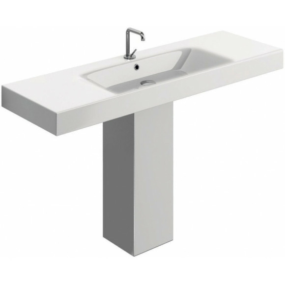 Раковина Kerasan Cento 140 353501*1 Белая