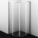 Душевой уголок WasserKRAFT Lippe 80x80 45S00 профиль Хром стекло прозрачное Душевой уголок WasserKRAFT Lippe 80x80 45S00 профиль Хром стекло прозрачное