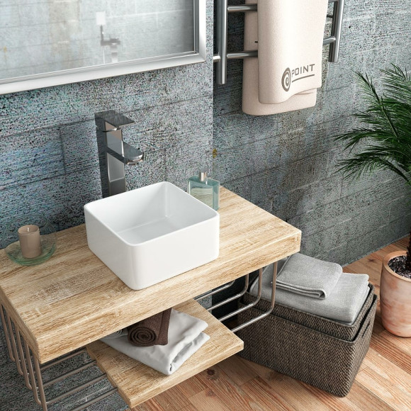 Раковина-чаша Point Аврора 24 PN43101 Белая Раковина-чаша Point Аврора 24 PN43101 Белая