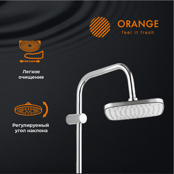 Душевая система Orange M36-922cr Хром Душевая система Orange M36-922cr Хром