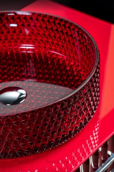 Раковина-чаша Boheme Monaco 39 817-R Рубин