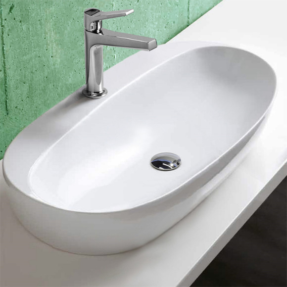 Раковина Azzurra Elegance Circle 70 ELLA070420CMBI/(ECI70M bi)*1 Белая Раковина Azzurra Elegance Circle 70 ELLA070420CMBI/(ECI70M bi)*1 Белая