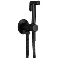 Гигиенический душ со смесителем Haiba HB5511-7 Черный матовый