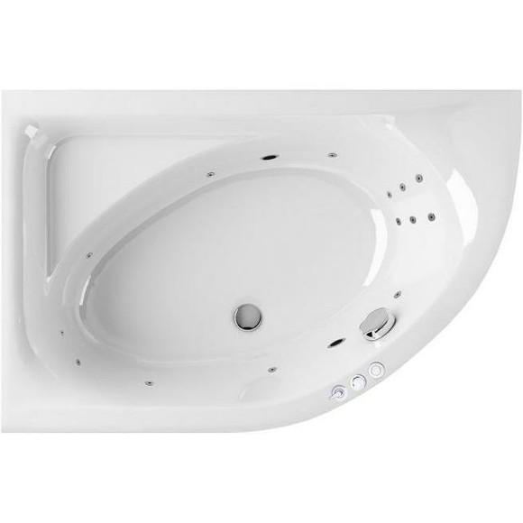Акриловая ванна Excellent Aquarella 170x110 L WAEX.ARL17.SMART.CR с гидромассажем