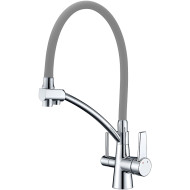 Смеситель для кухни Gappo G4398-17 Хром Серый